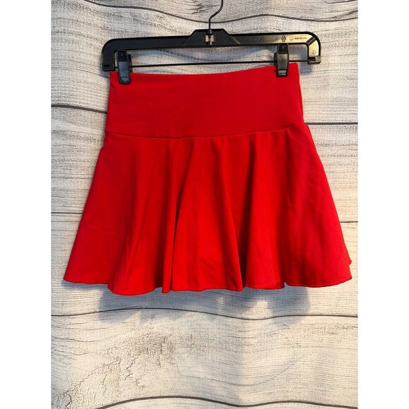 Halara Red Athletic Skort With Built-In Shorts Size XS - Picture 1 of 4